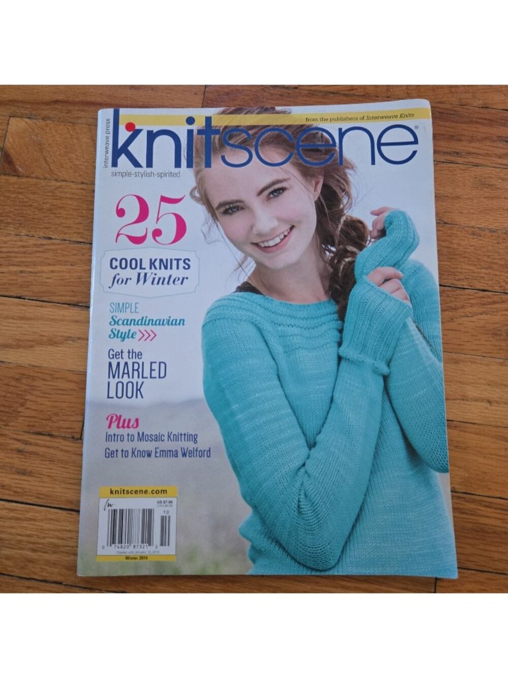 Knitscene Magazine Knitting Patterns Winter 2014 Carrara Shawl